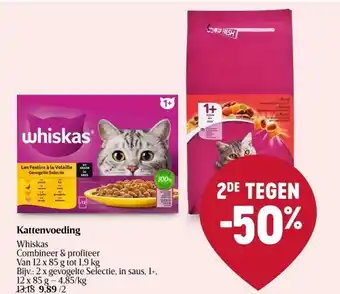 Delhaize Kattenvoeding aanbieding