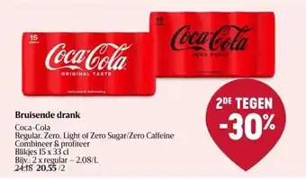 Delhaize Bruisende drank aanbieding
