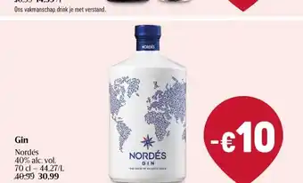 Delhaize Gin aanbieding