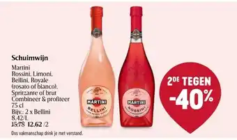 Delhaize Schuimwijn aanbieding