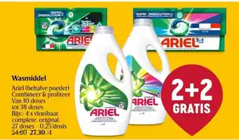 Delhaize Wasmiddel aanbieding