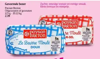 Delhaize Gevormde boter aanbieding