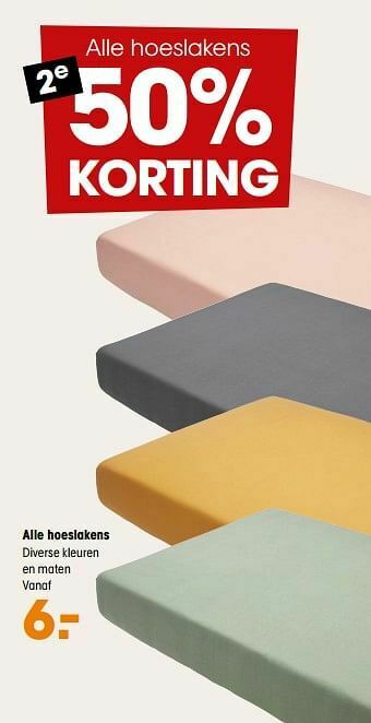 Kwantum Alle hoeslakens aanbieding