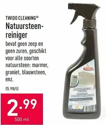 Natuursteen- reiniger