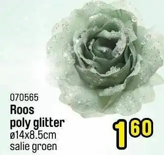 Happyland Roos poly glitter aanbieding