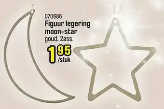Figuur legering moon-star
