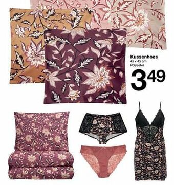 Zeeman Kussenhoes aanbieding