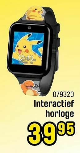 Interactief horloge