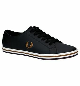 Fred Perry Kingston Zwarte Sneakers