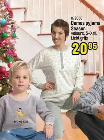 Happyland Dames pyjama season aanbieding