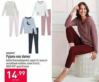 ALDI Pyjama voor dames aanbieding