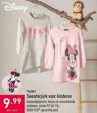 ALDI Sweaterjurk voor kinderen aanbieding
