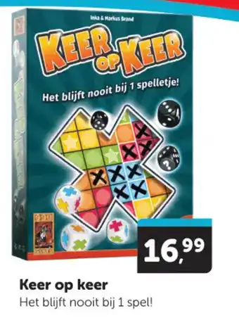 Boekenvoordeel Keer op keer aanbieding