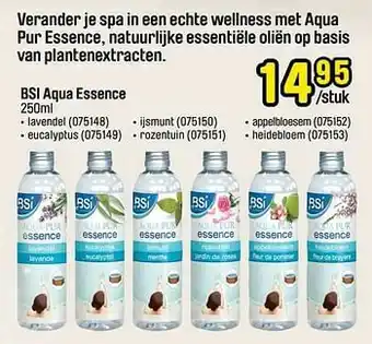 Happyland Bsi aqua essence lavendel aanbieding