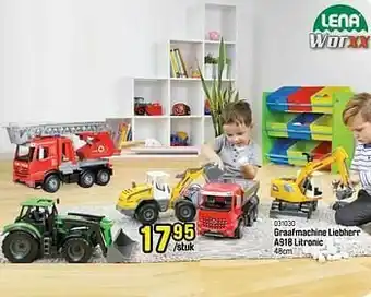 Happyland Graafmachine liebherr a918 litronic aanbieding