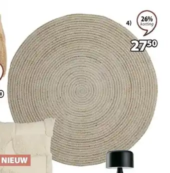 Jysk SANDELTRE TAPIJT aanbieding