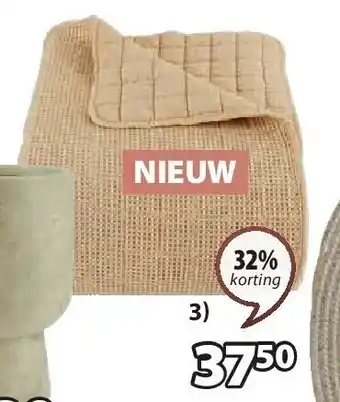 Jysk MARGERITT BEDSPREI aanbieding