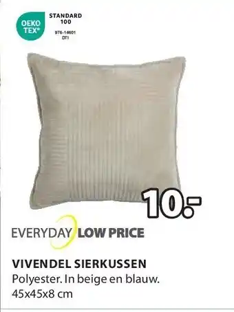 Jysk VIVENDEL SIERKUSSEN aanbieding