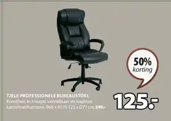 TJELE PROFESSIONELE BUREAUSTOEL