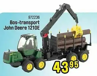 Happyland Bos-transport john deere 1210e aanbieding