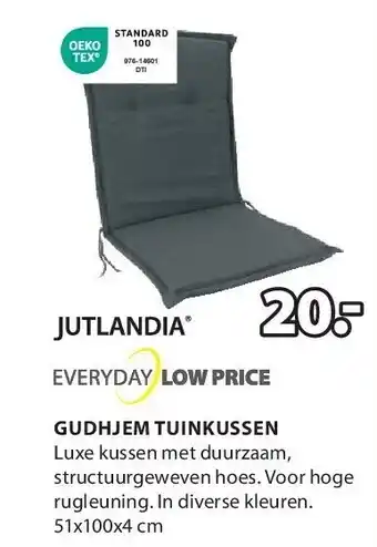 Jysk GUDHJEM TUINKUSSEN aanbieding