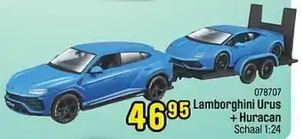 Happyland Lamborghini urus + huracan aanbieding