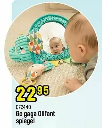 Happyland Go gaga olifant spiegel aanbieding