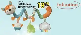 Happyland Soft go-gaga spiral activity toy aanbieding