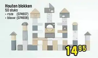 Happyland Houten blokken aanbieding