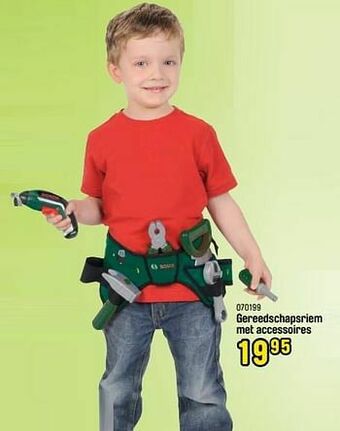 Happyland Gereedschapsriem met accessoires aanbieding