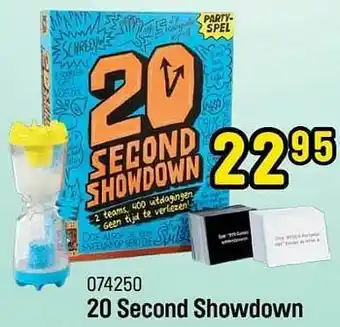 20 second showdown
