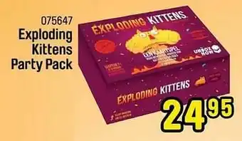 Happyland Exploding kittens party pack aanbieding