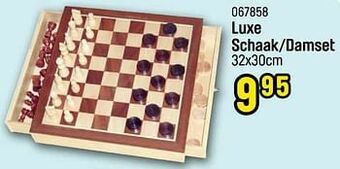 Happyland Luxe schaak-damset aanbieding