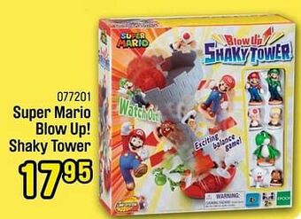 Super mario blow up! shaky tower
