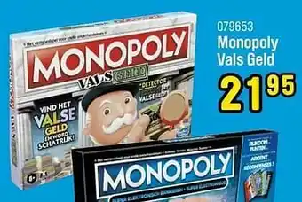 Happyland Monopoly vals geld aanbieding