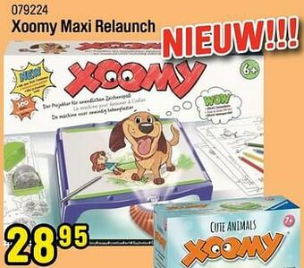 Happyland Xoomy maxi relaunch aanbieding