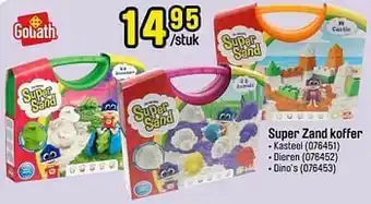 Super zand koffer kasteel