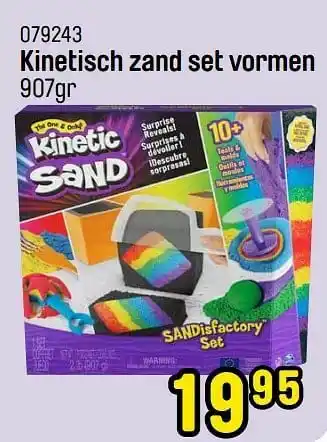 Happyland Kinetisch zand set vormen aanbieding