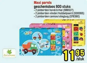 Happyland Geschenkdoos 900 stuks 2 pinborden hond-cirkel aanbieding