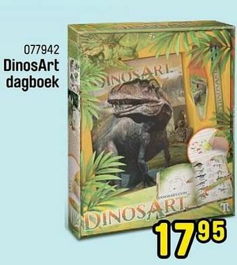 Happyland Dinosart dagboek aanbieding