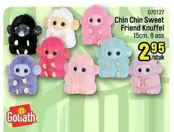 Happyland Chin chin sweet friend knuffel aanbieding