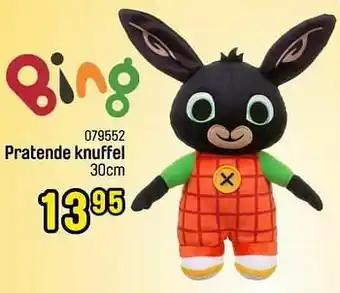 Happyland Pratende knuffel aanbieding