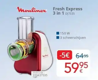 Eldi Fresh Express 3 in 1 aanbieding