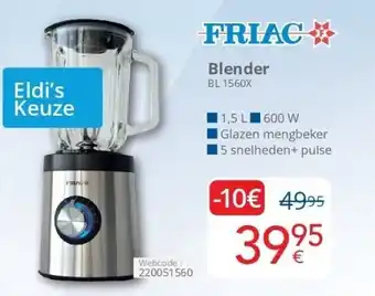 Eldi Blender aanbieding