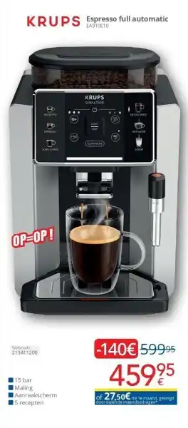 Eldi Espresso full automatic aanbieding