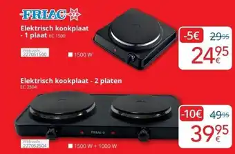 Eldi Elektrisch kookplaat aanbieding