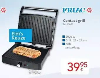 Eldi Contact grill aanbieding