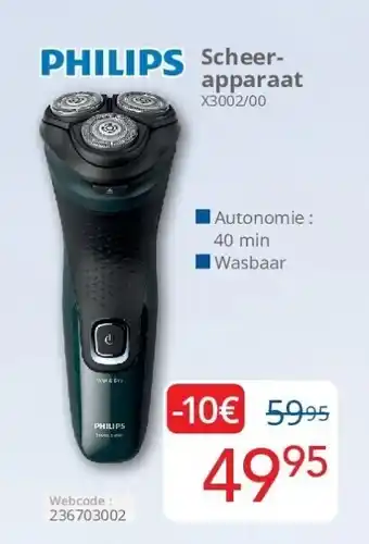 Eldi Scheerapparaat aanbieding