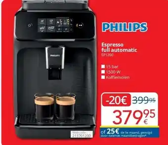 Eldi Espresso full automatic aanbieding