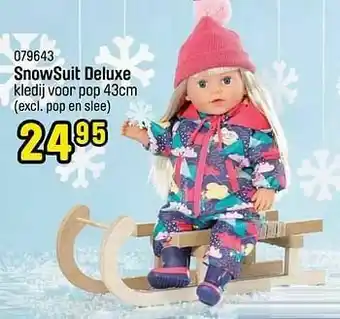 Happyland Snowsuit deluxe aanbieding